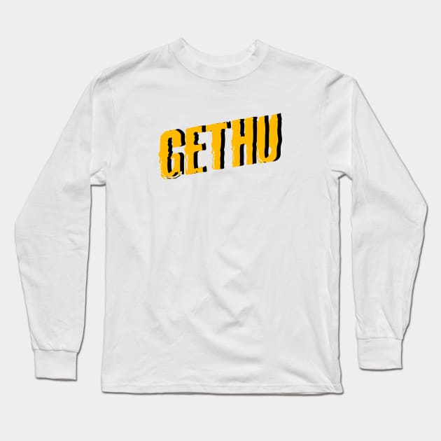 GETHU - Tamil Long Sleeve T-Shirt by Printnation